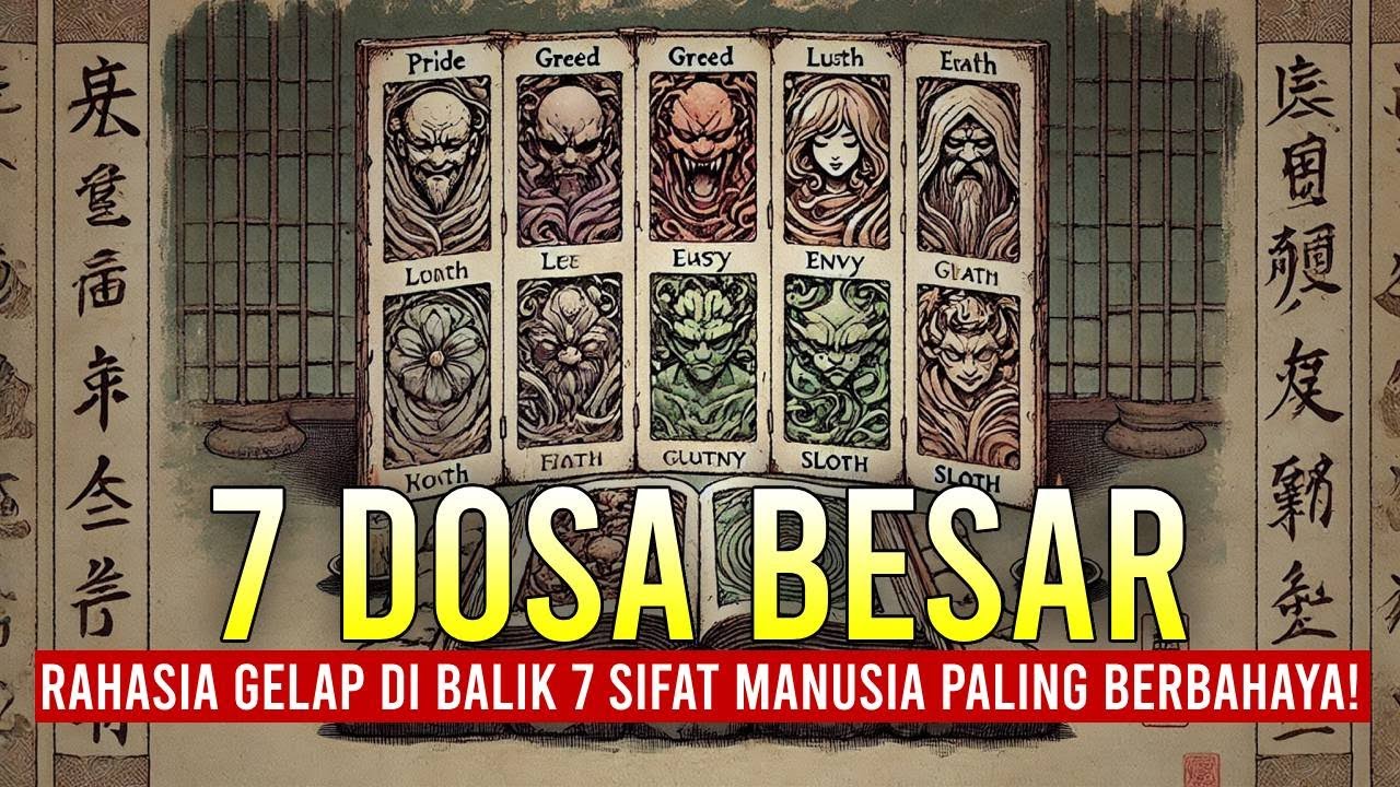 The 7 Deadly Sins: Their Traces in Religion, Greek Mythology, and Asian Folklore