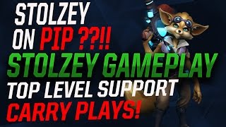 STOLZEY ON WHO?! WHAT!! THAT SUPPORT CARRY?! PALADINS PIP GAMEPLAY