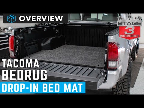 2005-2020 Tacoma Bed Rug Classic Bed Mat install