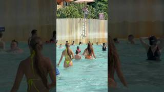 ☀️Thailand Wave Pool Andamanda Aqua Park -Sunny Day🏖️ #aquapark #waterworld #waterslide