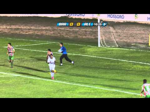 Baraúnas 2 x 0 Alecrim - State Championship 2016 First Half