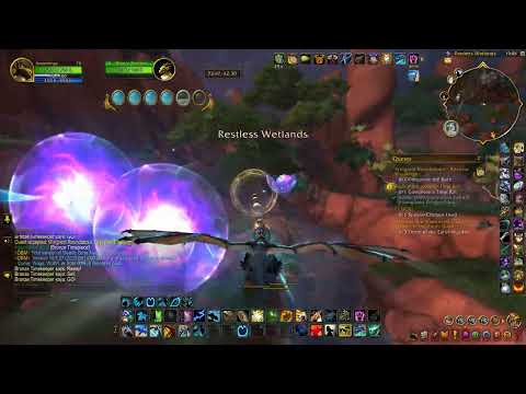 Wow The Waking Shores Race Course Wingrest Roundabout Reverse Challenge Gold