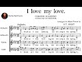 Gustav Holst - I Love My Love {Cambridge Singers}