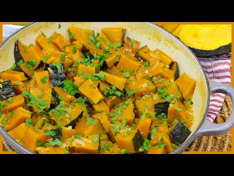 ABOBORA CABOTIÁ REFOGADA I DELICIOSA I MACIA I PERFEITA I Receitas de Pai