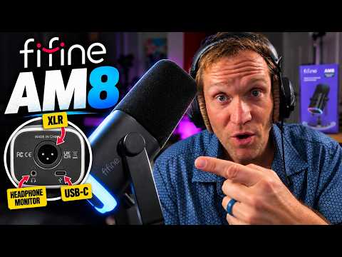 FIFINE AM8 Review: The Budget Mic I Actually Use for YouTube