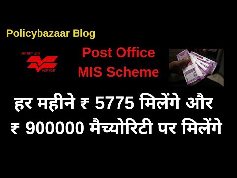 Post Office MIS Scheme in Hindi | Monthly Income Scheme | 2019 | Shubh Sanket Financial Advisor Video