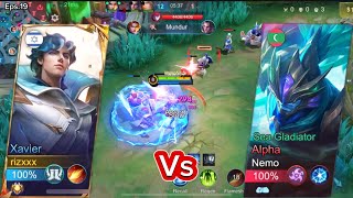 XAVIER BEATS THEM EASILY TO BEAT ALPHA SEA GLADIATOR ON AREA MLBB (Eps:19)