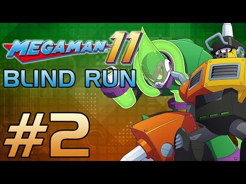 Mega Man 11 [Blind Run] - Part 2: Maximum Acidity (Vs. Acid & Impact Man)