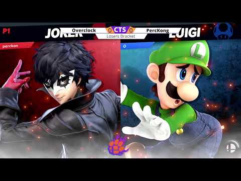 Clocktower Smash 68 - Losers - PercKong (Joker) vs. Overclock (Luigi) - SSBU