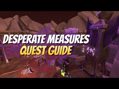 Desperate Measures Quest Guide - Update Tour