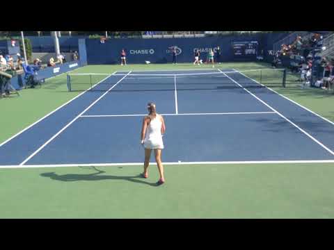 Full All Points V Lapko(BLR) vs T Martincova(CZE)[15] 3-6/4-6 2017 USOPEN QLF W R2