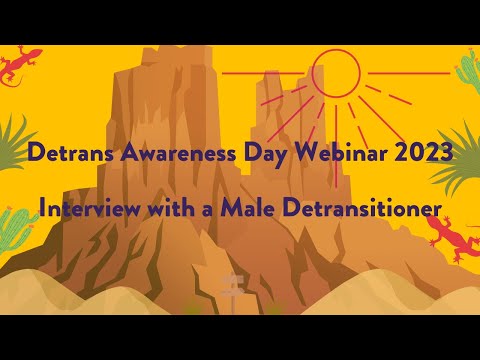 Detrans Bewustzijnsdag 2023 — interview met mannelijke detransitioner Abel Garcia