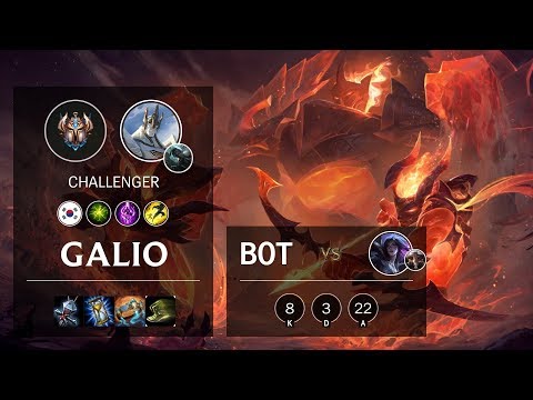 Galio Bot vs Kai'Sa - KR Challenger Patch 10.9