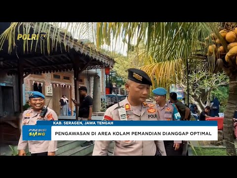 POLRES SERAGEN PIMPIN PENGAMANAN DI OBJEK WISATA