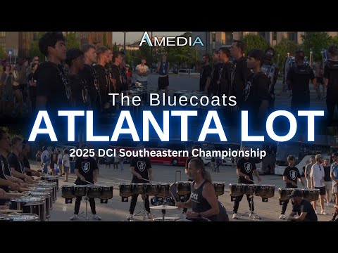 2025 Bluecoats Drumline - Warm Up / Atlanta Lot | 2025 DCI Southeastern Championship | 4K 2160p 🔥🎥🎬