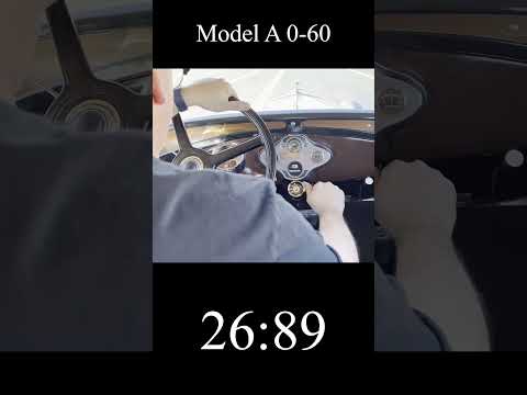 Thumbnail for Model A 0-60 #automotivehistory #fordhistory #history  #automobile #vintage #classicmotors #classic by History of the automobile, Car