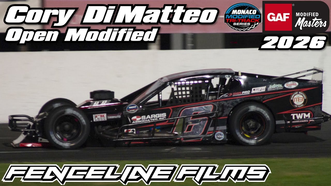 Cory DiMatteo at Stafford Modified Masters 2026