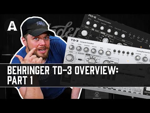 Behringer TD-3 Analog Bass Line Synthesizer 2019 - Present - Silver imagen 6