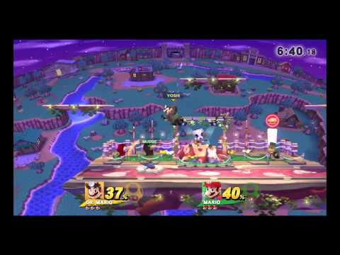 Realms Smash 4: Winner's RD 3 - YoshiBro1 (Dr. Mario) vs Troy (Mario)