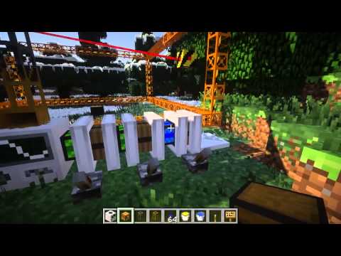 Buildcraft EP # 1 Automatic Quarry and Introduction to Pipes
