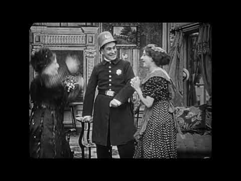 A Simple Mistake (1910) L'Erreur du policeman [28 mm Pathé Kok version c.1912]