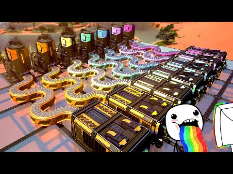 Covered and Paintable Conveyor Belts and MORE [Satisfactory Mod Showcase]