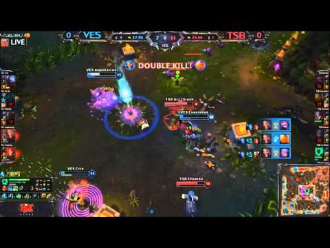 VES vs TSB  maplestreet Great Draven Triple I NA LCS Summer Promotion League of Legends