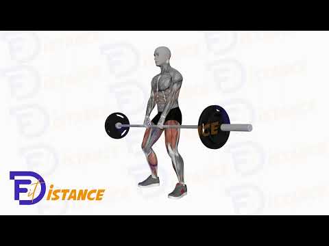 Exercice Soulevé de terre sumo à la barre