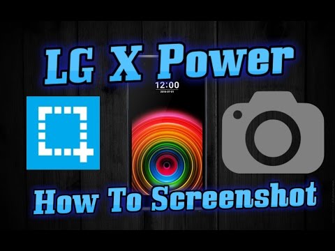 How To Screenshot On The LG X Power