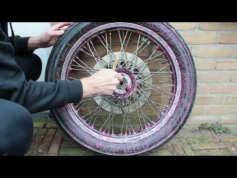 How to clean motor wheel DIY - Great Lion Bleeding Wheel Cleaner