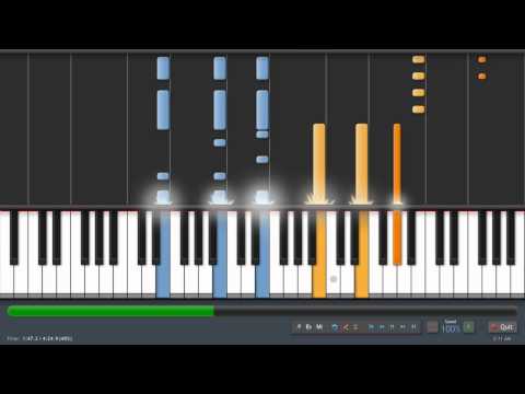 Yellow - Coldplay piano tutorial