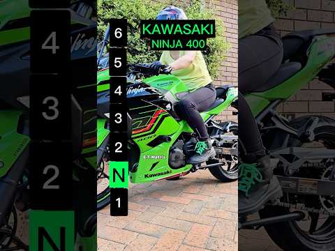 Maximale Geschwindigkeit für jeden Gang bei einer Kawasaki Ninja 400