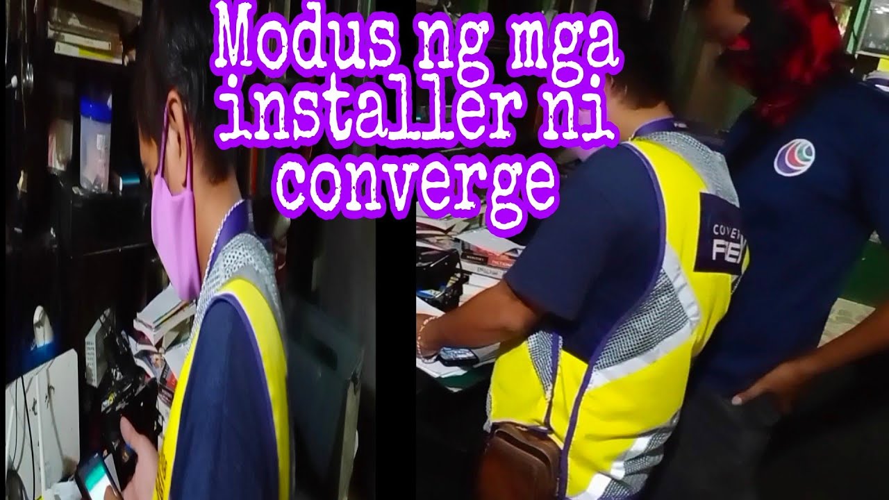 Modus ng mga installer ni converge alamin// Agent Albert Official