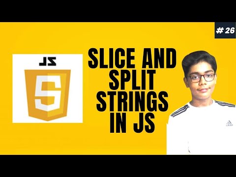 Javascript Course Project Based Learning 26 Slice And Split Strings Detect Internet In Javascript