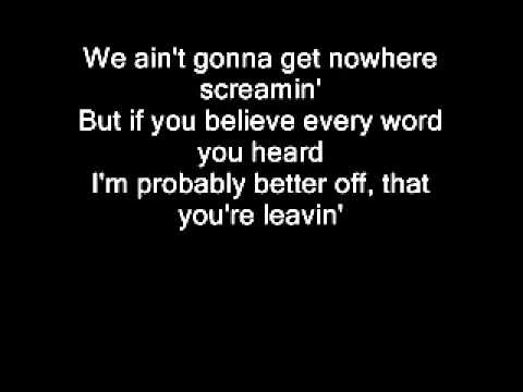 Red Tail Lights - Hinder