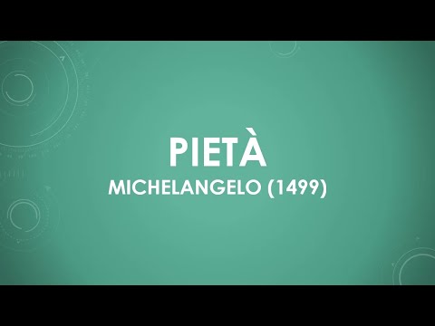 "Pietà" von Michelangelo (1499) einfach und kurz erklärt