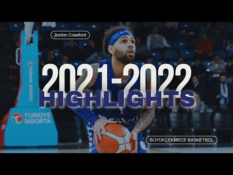 Jordon Crawford | 2021-2022 | Turkish Super League Highlights
