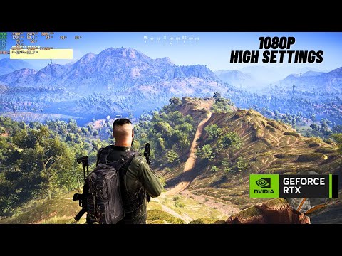 Ghost Recon Wildlands : RTX 3050 | 1080P High Settings | 16 GB RAM | 4GB VRAM | i5 12450H