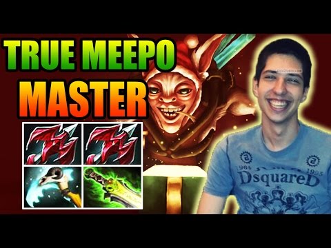 THE REAL MEEPO MASTER - W33 Dota 2 7.04