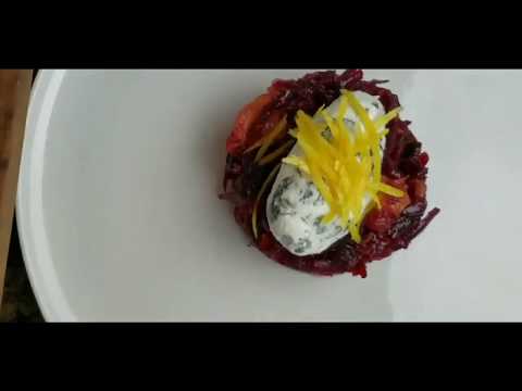 Roasted Beets With Orange Segments And Goat Cheese | Chef Maryam Ghargharechi