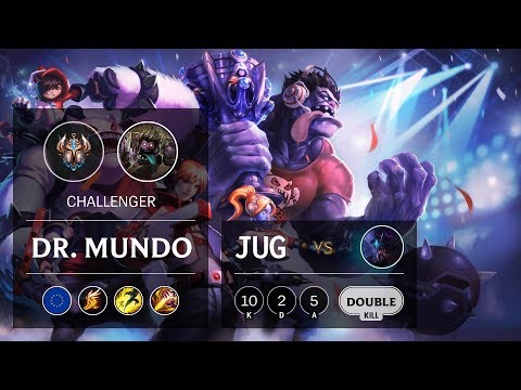 Dr. Mundo Jungle vs Rek'Sai - EUW Challenger Patch 9.22