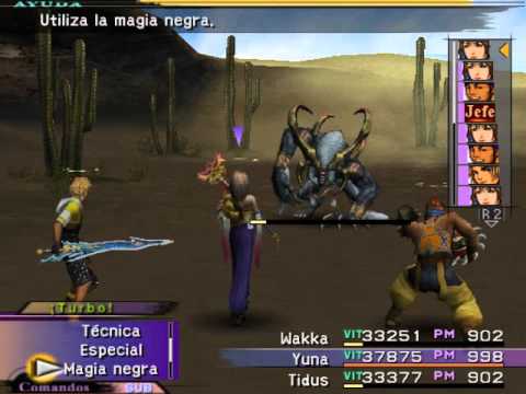 Guia Final Fantasy X Español 59 Derrotando a Ifrit oscuro