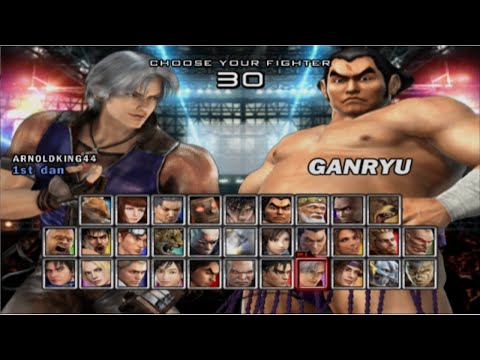Tekken 5 : Ranking Arcade Battles: Lee Chaolan Gameplay [PS2] [Ultrahard] 철권5 | Part#1