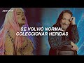 KAROL G, Marco Antonio Solís - Coleccionando Heridas (Letra)