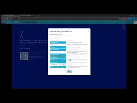 Intel vPro session to BIOS with Netop
