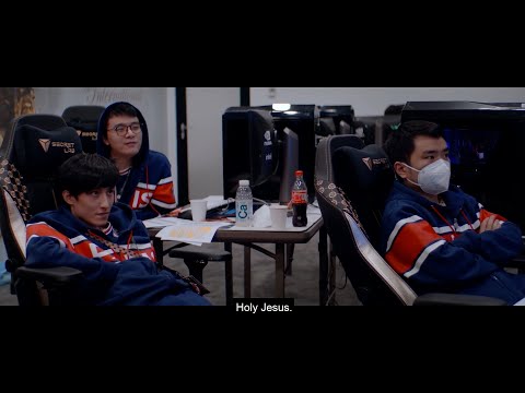 psg lgd reaction to team spirit eliminating team secret in ti10