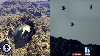 UFO CRASH Hidden By MIB In California! 5/18/17
