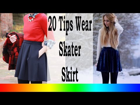Skater Skirt Outfits - 20 Style Tips On How To Wear...