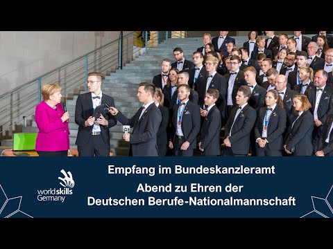 Bundeskanzlerin Merkel empfängt Team Germany - Abend zu Ehren der Nationalmannschaft