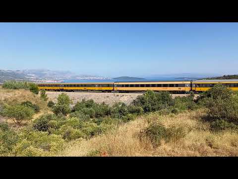 Regiojet 1047 von Praha nach Split, 2021